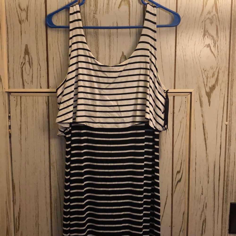 Black & White Striped dress